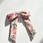 Kathleen pink floral hair bow