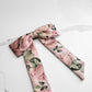 Kathleen pink floral hair bow