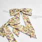 Vintage ditsy floral hair bow