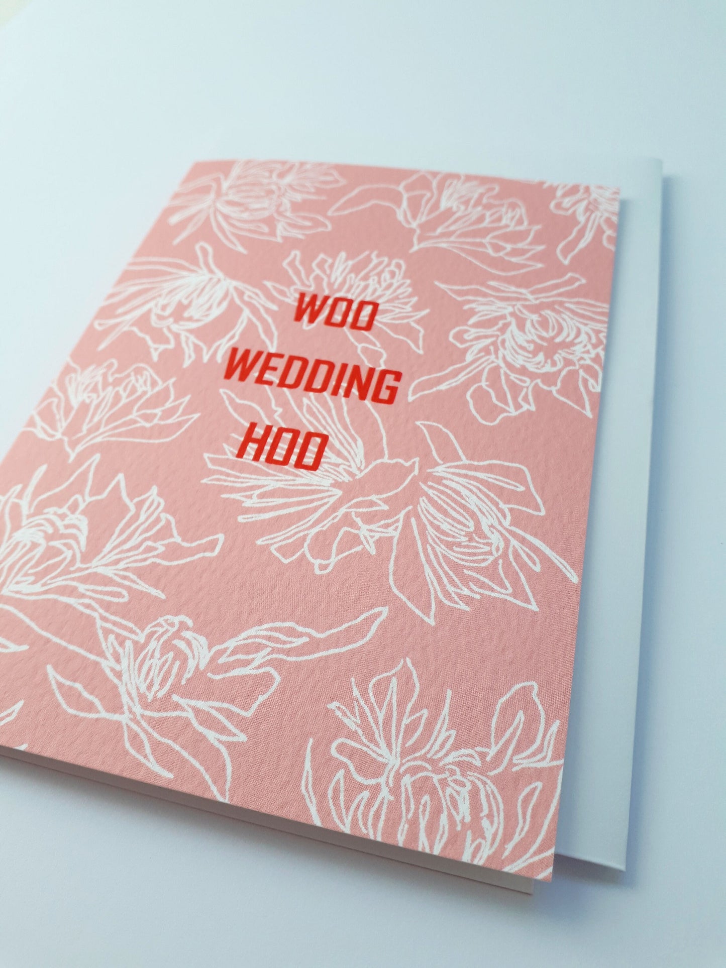 Woo Wedding Hoo Card